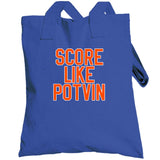 Denis Potvin Score Like Potvin New York Hockey Fan V2 T Shirt