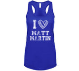 Matt Martin I Heart New York Hockey Fan T Shirt