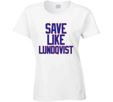 Henrik Lundqvist Save Like Lundqvist New York Hockey Fan V3 T Shirt