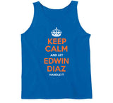Edwin Diaz Keep Calm New York Baseball Fan T Shirt