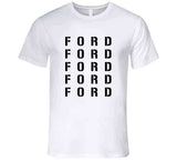 Whitey Ford X5 New York Baseball Fan T Shirt