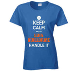 Luis Guillorme Keep Calm New York Baseball Fan T Shirt