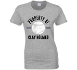 Clay Holmes Property Of New York Baseball Fan T Shirt