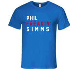 Phil Simms Freakin New York Football Fan T Shirt
