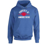 Lawrence Taylor Property Of New York Football Fan T Shirt