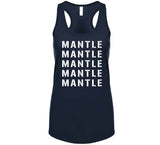 Mickey Mantle X5 New York Baseball Fan V3 T Shirt