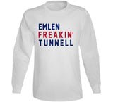 Emlen Tunnell Freakin New York Football Fan V2 T Shirt