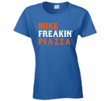 Mike Piazza Freakin New York Baseball Fan T Shirt