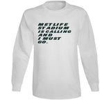 Metlife Stadium Is Calling And I Must Go New York Football Fan V2 T Shirt