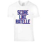 Jean Ratelle Score Like Ratelle New York Hockey Fan V3 T Shirt