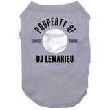 DJ LeMahieu Property Of New York Baseball Fan T Shirt