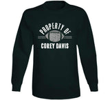 Corey Davis Property Of New York Football Fan T Shirt