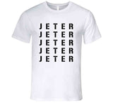 Derek Jeter X5 New York Baseball Fan T Shirt