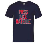 Jean Ratelle Pass Like Ratelle New York Hockey Fan V2 T Shirt