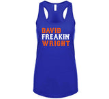 David Wright Freakin New York Baseball Fan T Shirt