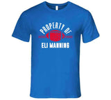 Eli Manning Property Of New York Football Fan T Shirt