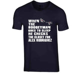 Alex Rodriguez Boogeyman New York Baseball Fan T Shirt
