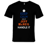 Jeff McNeil Keep Calm New York Baseball Fan V2 T Shirt