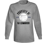 DJ LeMahieu Property Of New York Baseball Fan T Shirt