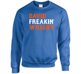 David Wright Freakin New York Baseball Fan T Shirt
