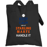 Starling Marte Keep Calm New York Baseball Fan V2 T Shirt