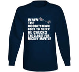 Mickey Mantle Boogeyman New York Baseball Fan T Shirt