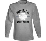 Whitey Ford Property Of New York Baseball Fan T Shirt