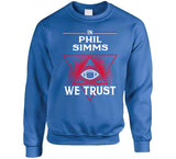 Phil Simms We Trust New York Football Fan T Shirt