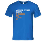Madison Square Garden Is Calling New York Basketball Fan T Shirt
