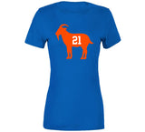 Brent Sutter Goat 21 New York Hockey Fan T Shirt