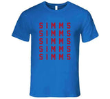 Phil Simms X5 New York Football Fan T Shirt