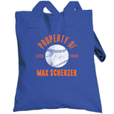 Max Scherzer Property Of New York Baseball Fan T Shirt