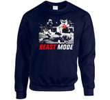 Saquon Barkley Stiff Arm Beast Mode New York Football Fan T Shirt