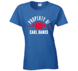 Carl Banks Property Of New York Football Fan T Shirt