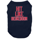 Jeff Beukeboom Hit Like Beukeboom New York Hockey Fan V2 T Shirt