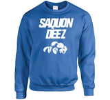 Saquon Barkley Funny Saquon Deez Nuts New York Football Fan T Shirt