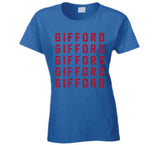 Frank Gifford X5 New York Football Fan T Shirt