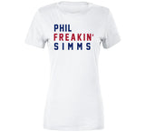 Phil Simms Freakin New York Football Fan V2 T Shirt