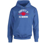 Eli Manning Property Of New York Football Fan T Shirt