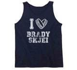 Brady Skjei I Heart New York Hockey Fan T Shirt