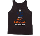 Max Scherzer Keep Calm New York Baseball Fan V2 T Shirt