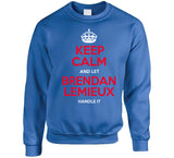 Brendan Lemieux Keep Calm New York Hockey Fan T Shirt