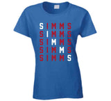 Phil Simms X5 New York Football Fan V2 T Shirt