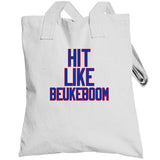 Jeff Beukeboom Hit Like Beukeboom New York Hockey Fan V3 T Shirt