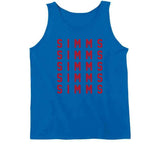 Phil Simms X5 New York Football Fan T Shirt