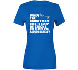 Saquon Barkley Boogeyman New York Football Fan T Shirt