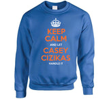 Casey Cizikas Keep Calm Ny Hockey Fan T Shirt