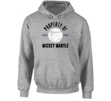 Mickey Mantle Property Of New York Baseball Fan T Shirt