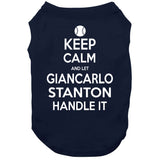 Giancarlo Stanton Keep Calm Ny Baseball Fan T Shirt