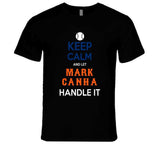 Mark Canha Keep Calm New York Baseball Fan V2 T Shirt